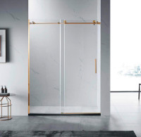 SHOWER DOORS FRAME-LESS AND WITH FRAME IN STOCK