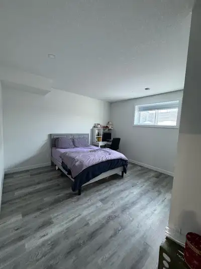 New basement with two large bedrooms ,kitchen, bathroom and separate living room is available for re...