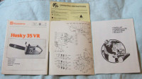 Husky 35 VR Spare Parts Manual, 1982