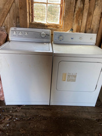 Washer and Dryer Both For $200