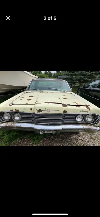 1967 Mercury Park Lane. Brought to Canada as parts. No motor but was a v8 410 with automatic transmi...