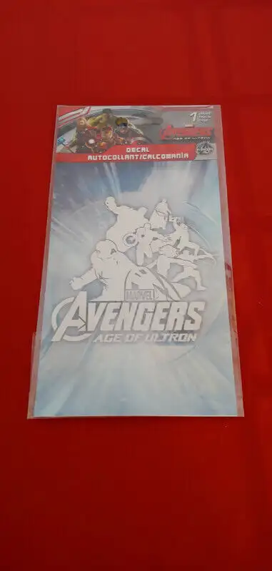 AVENGERS AGE OF ULTRON, COLOUR CHANGING DECAL, STILL SEALED!!! in Arts & Collectibles in Barrie - Image 2
