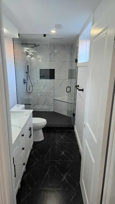 Legal basement construction and renovation, View more