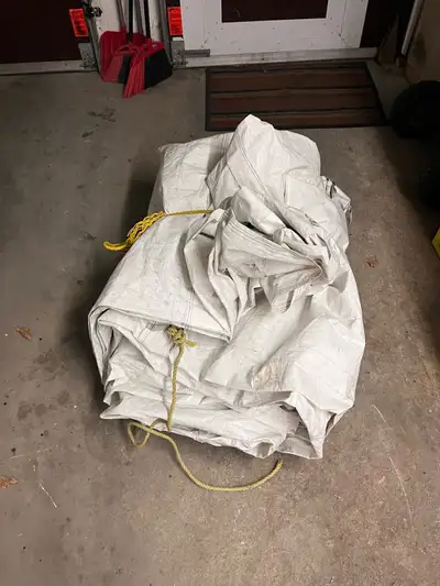Tarp for car port Abri d’auto 18’x24’ $200