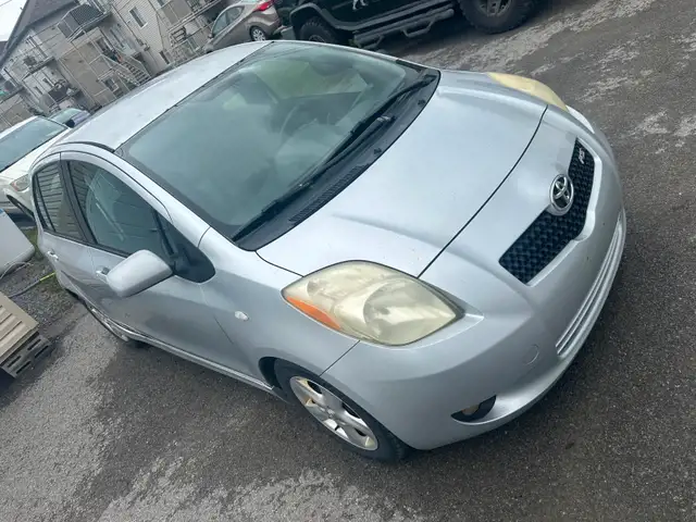 2007 TOYOTA YARIS TYPE RS  - HATCHBACK 5 DOOR - SILVER - MANUAL
