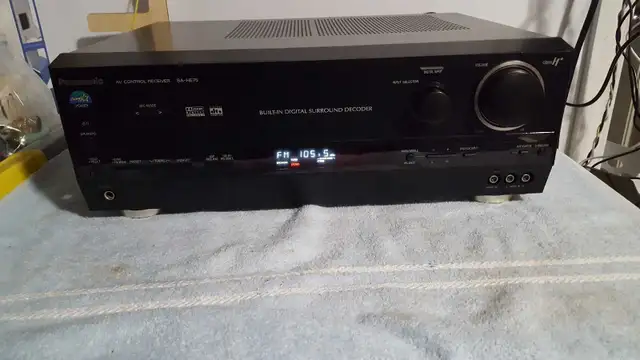 Panasonic power amp receiver  in Stereo Systems & Home Theatre in Red Deer - Image 4