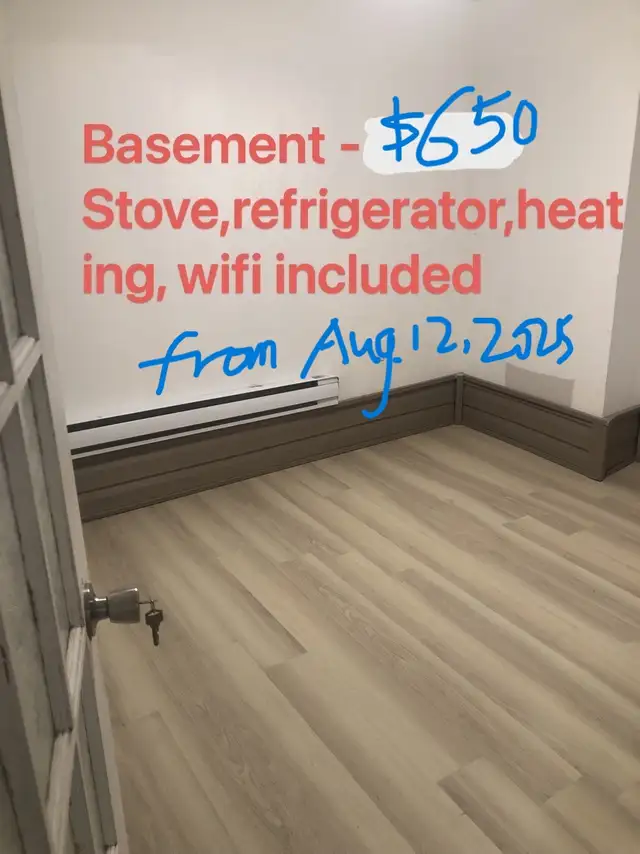 $650/month all included room rent From August 12, 2025 in Room Rentals & Roommates in City of Montréal - Image 7