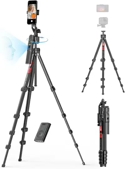 NEW Auto Face Tracking Tripod for iPhone w rotation, View more