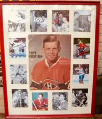 VINTAGE FRAMED TRIBUTE OF THE MONTREAL CANADIENS
