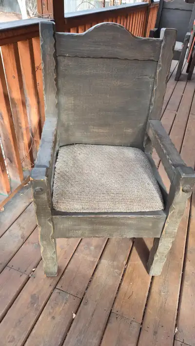 6 HEAVY DUTY WOOD CHAIRS, View more