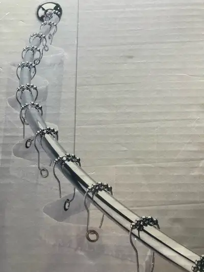 Tringle douche incurvée - Curved shower rod, View more