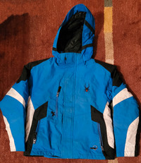 Spyder Winter Jacket, Blue - Child Size 10