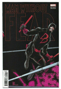 Marvel Comics MAN WITHOUT FEAR #5 first printing Daredevil VF/NM