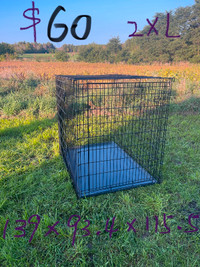 2XL dog cage  for sale