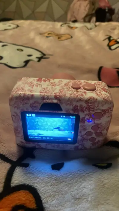Cute pink camera, View more