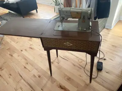 singer sowing machine with table, View more