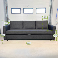 IKEA FRIHETEN Sofa Bed | Delivery Available
