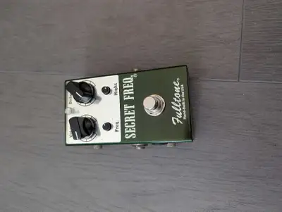 Fulltone Secret Freq overdrive/distortion pedal, View more