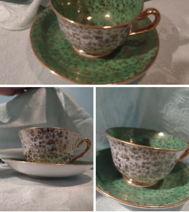 Extremely Rare  Phoenix  Bone  China Teacup & Saucer  in Arts & Collectibles in St. Albert