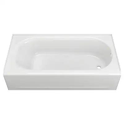 2 brand new white steel bath tubs--less than half price., View more
