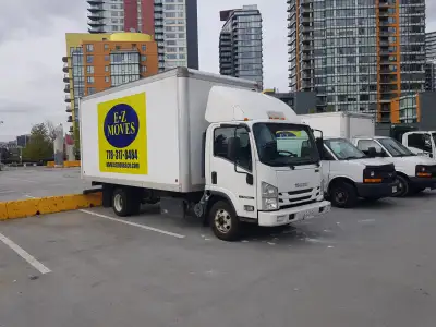 Reliable, friendly, and efficient service 1 and 3 Ton Trucks Equipped with Ramp Moving blankets, Shr...