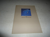 1988 LINCOLN CONTINENTAL DELUXE SALES BROCHURE. CAN MAIL