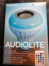 AUDIOLITE  LED Bluetooth Speaker 