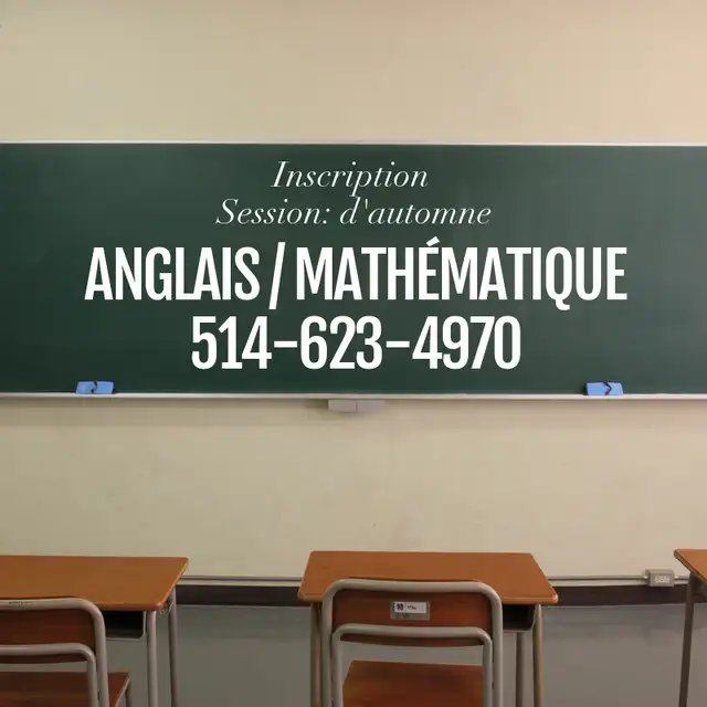 PRIVATE TUTORING: MATHEMATICS/FRENCH - PRIMARY/SECONDARY63284941550721124