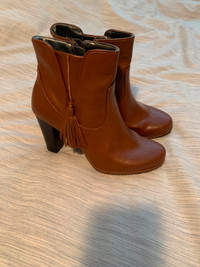 Brown Heel Boots