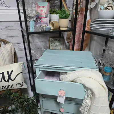 Ella Vintage Nightstand, View more