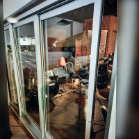 Studio Sound Proof Glass Sliding Doors