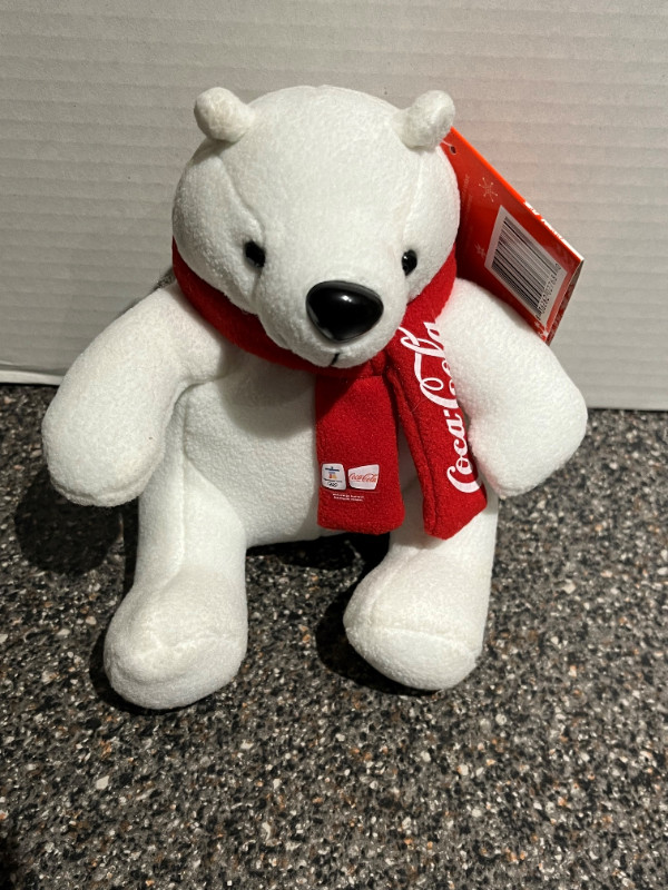 Vintage Coca-Cola 6" 2010 Olympic Polar Bears in Arts & Collectibles in Edmonton - Image 3