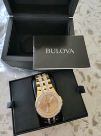 Men's Bulova Phantom Crystal Accent Watch with Champagne Dial