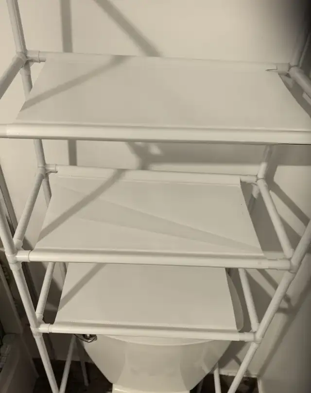 Over The Toilet Storage Shelf buy and get free toilet seat