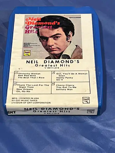 Neil Diamond's Greatest Hits 8-Track Tape, View more