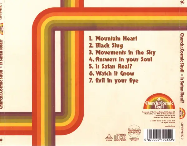 Church Of The Cosmic Skull ‎– Is Satan Real?  CD in CDs, DVDs & Blu-ray in Hamilton - Image 4