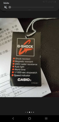 Gshock Casio g shock men watch time montre homme 
