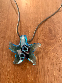 Star shaped pendant (Glass)