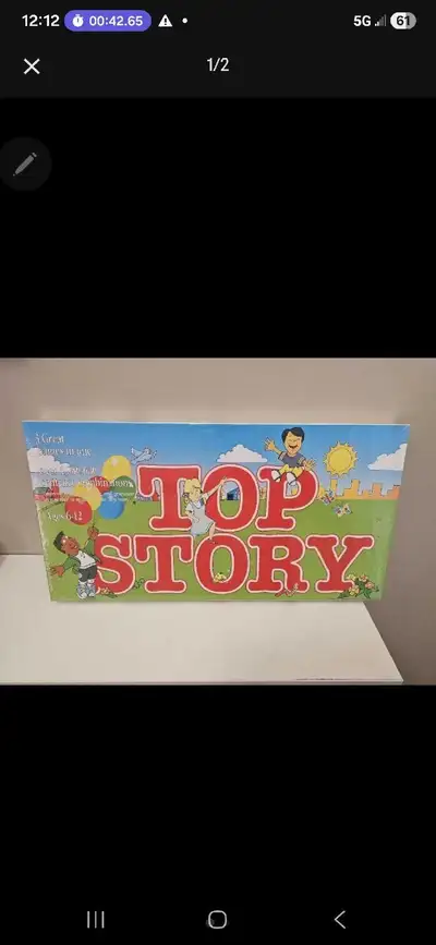 1993 Top Story Educational Game (new), View more