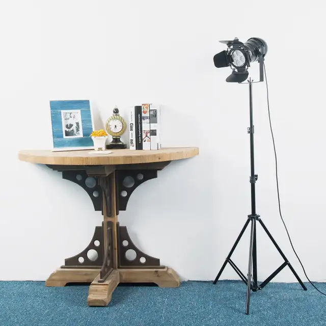 NEW Industrial Vintage Black Adjustable Tripod Floor Lamp in Indoor Lighting & Fans in Markham / York Region - Image 9