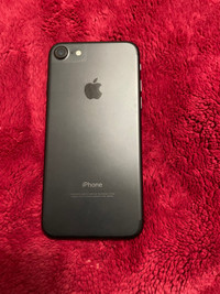 New iPhone 7 unlocked 32 GB in black color .