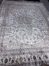 Silk handmade rug 