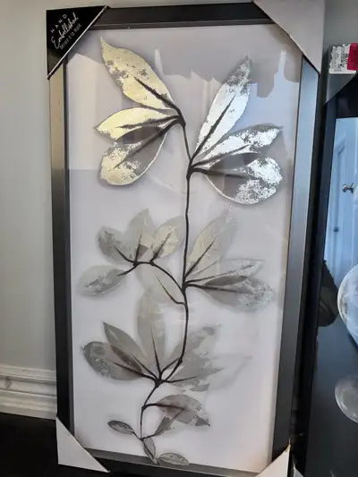 Hand Embellished Floral Wall Art, View more