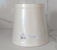 RESTORATION HARDWARE ENGLISH-BARREL LINEN SHADE