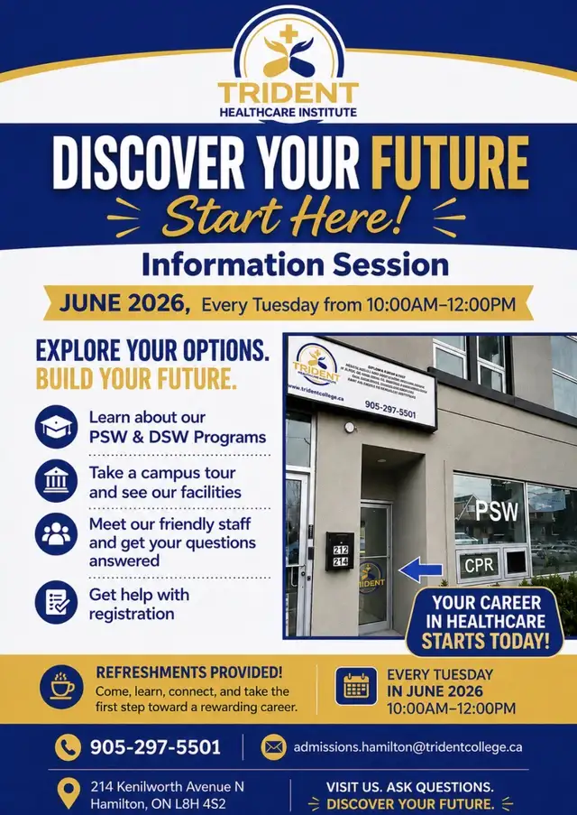 Free Information Sessions! in Other in Hamilton - Image 2