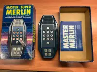 Master Merlin vintage handheld elctronic game 1982