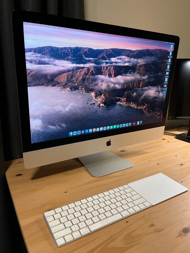 Apple iMac Retina 5k, 27 inch, 2019 in Desktop Computers in Ottawa - Image 2