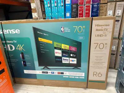 Hisense 70" UHD 4K TV - R6 Series, View more