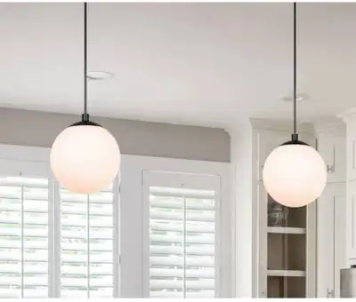 Pendant Lighting Set of 2 Globe Light, Hanging Ceiling Light , View more