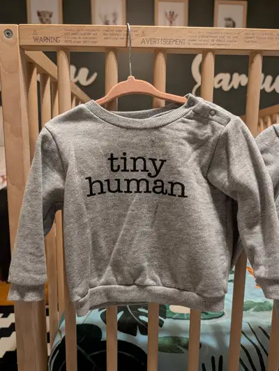 Tiny human sweater from indigo baby, 12-18 months, View more